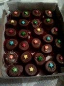 bombones con chocolate
